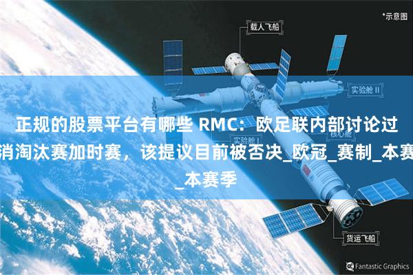 正规的股票平台有哪些 RMC：欧足联内部讨论过取消淘汰赛加时赛，该提议目前被否决_欧冠_赛制_本赛季