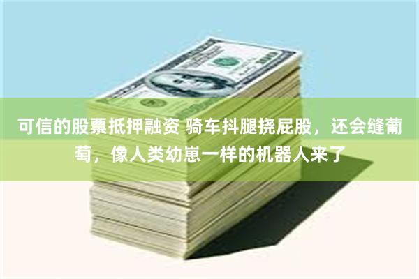 可信的股票抵押融资 骑车抖腿挠屁股，还会缝葡萄，像人类幼崽一样的机器人来了